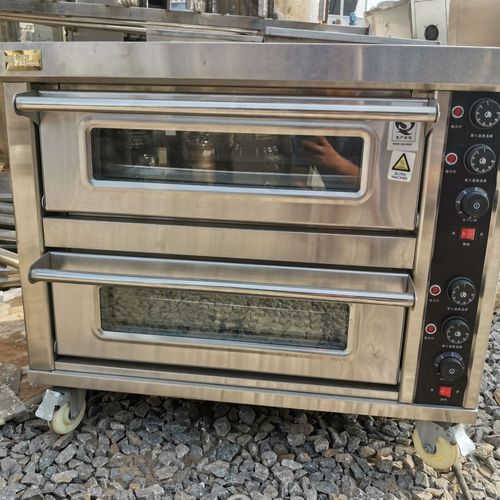 二手电加热烤箱电热食品烘炉烤箱二层烤箱燃油旋转炉